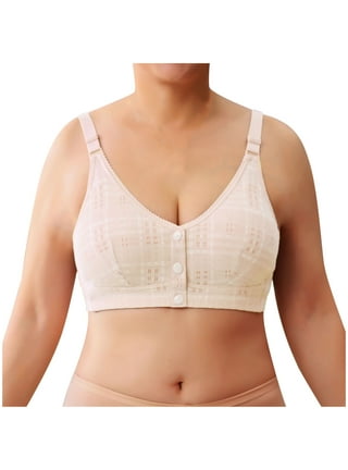 HAPIMO Everyday Bra Wireless for Women Open Front Ultra Light