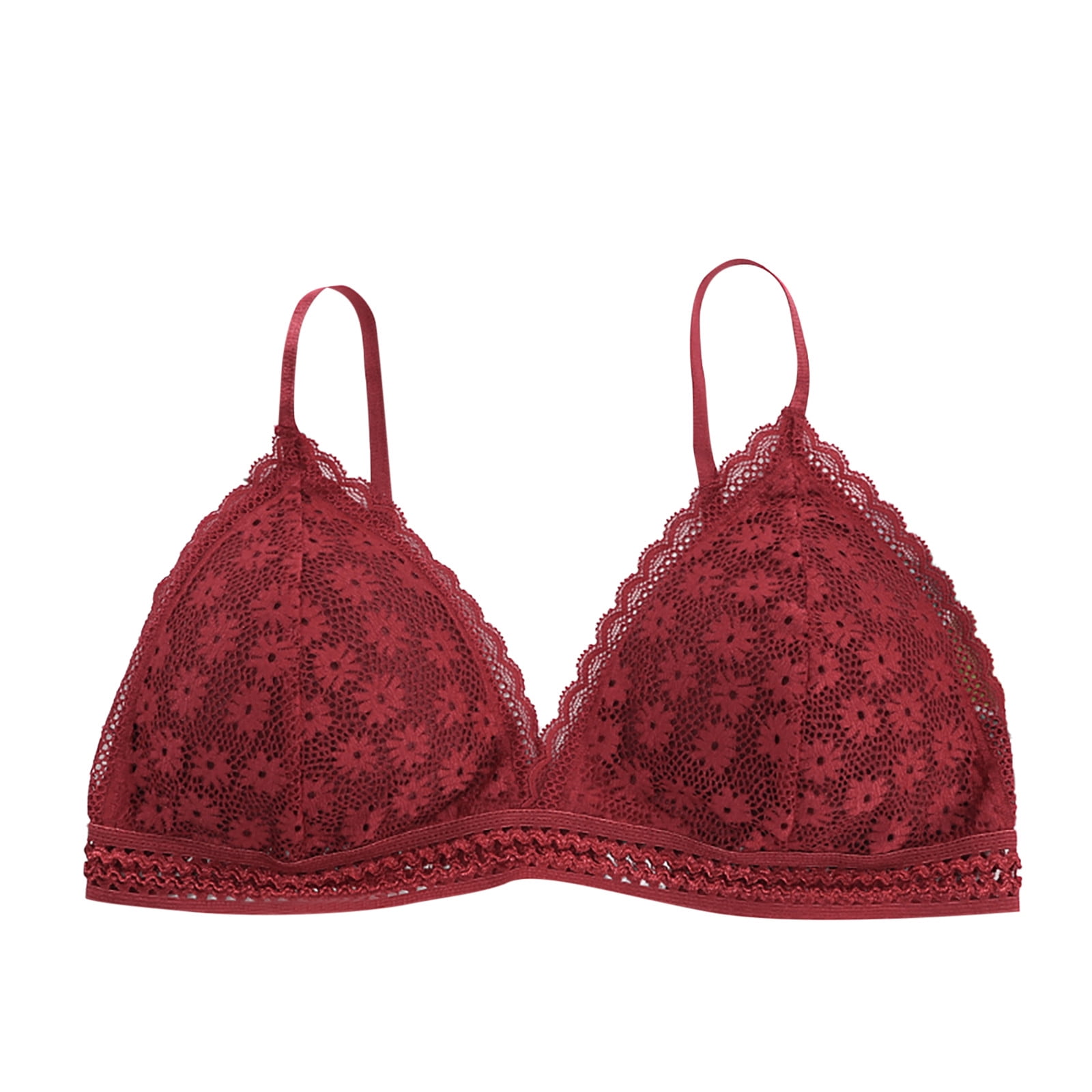 HAPIMO Everyday Bras for Women Gathered Wire Free Soft Ultra Light