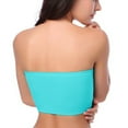thumbnail image 1 of HAPIMO Everyday Bras for Women Stretch Underwear Comfortable Backless Strapless Camisole Wrapped Chest Comfort Daily Brassiere Soft Ultra Light Lingerie Blue XXL, 1 of 4