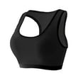 thumbnail image 1 of HAPIMO Everyday Sports Bra Wireless for Women Ultra Light Lingerie Shockproof Camisole Comfort Daily Seamless Smoothing Brassiere Underwear Black, 1 of 6