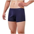 thumbnail image 1 of HAPIMO Men's Breathable Underwear Boxer Briefs Sexy Low Rise Trunks, 1 of 9
