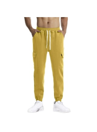 Men's Fashion Joggers - Pocketed Jogger Sweatpants - Relaxed-fit