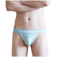thumbnail image 1 of HAPIMO Men's Sexy Jockstrap Low Waist Stretchy Briefs for Mens Thong Underwear Workout Jock Strap Athletic Supporter, 1 of 5