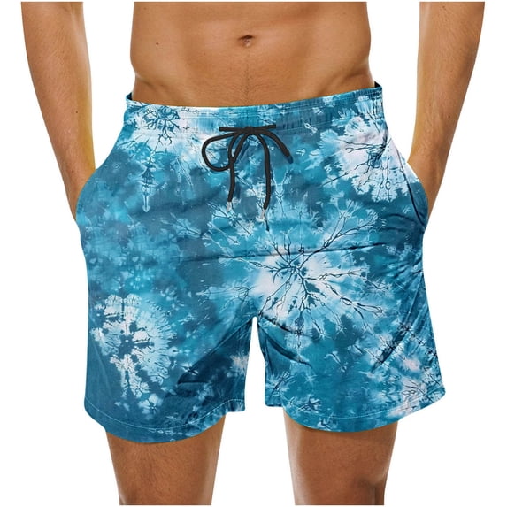 HAPIMO Mens Trends Pocket Swim Trunks Seaside Vacation 3D Print Trousers Summer Swimwear Board Shorts Quick Dry Elastic Drawstring Bathing Suits Holiday Beach Pants Discount