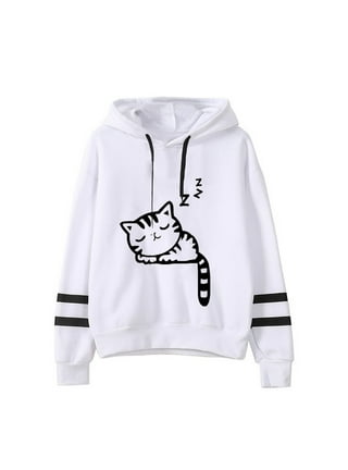 Cat hoodie for girls deals