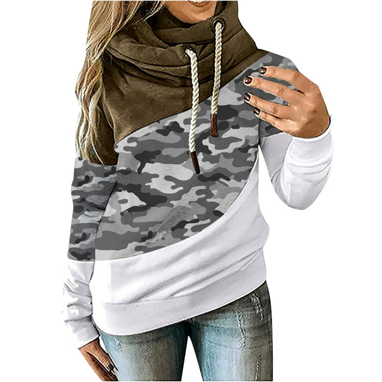 Camouflage sweatshirt online women