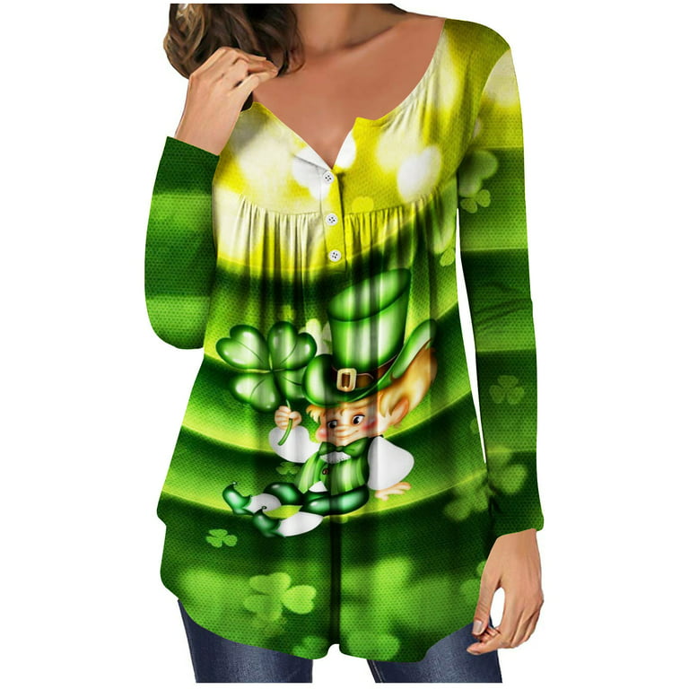 https://i5.walmartimages.com/seo/HAPIMO-Rollbacks-Women-s-St-Patrick-s-Day-Shirt-Long-Sleeve-Shirts-Women-Clover-Graphic-Print-Pullover-Cozy-Pleat-Swing-Flowy-Tunic-Tops-Button-V-Nec_d72dcab8-555a-4848-b6ac-6c211e5adc46.786fa50f2bf2482ab74a2c333ac6d305.jpeg?odnHeight=768&odnWidth=768&odnBg=FFFFFF