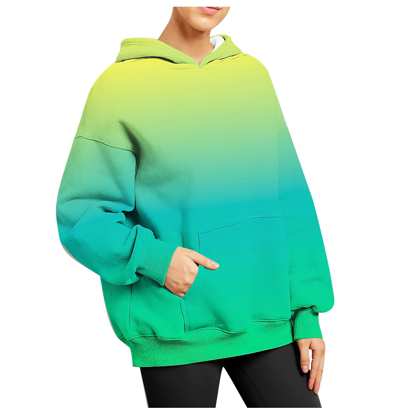 HAPIMO Cute Hoodies for Women, Heart Flower Graphic Print HAPIMO Cute Hoodies for Women, Heart Flower Graphic Print