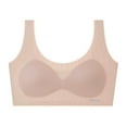 thumbnail image 1 of HAPIMO Sales Sports Bras for Women Lace Seamless No Steel Ring Gathering Running Padded Bralette Elastic Athletic Vest Cozy Stretch Workout Activewear Bra Pink 9Y, 1 of 9