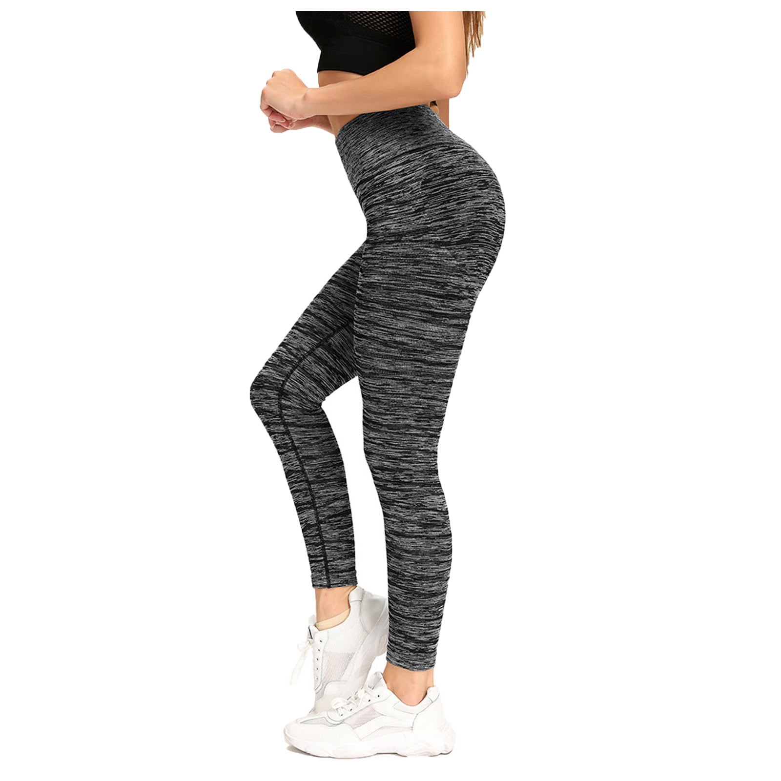 HAPIMO Sales Women's Seamless Yoga Pants High Waist Tummy Control Workout  Pants Hip Lift Tights Stretch Athletic Slimming Running Yoga Leggings for