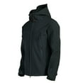 thumbnail image 1 of HAPIMO Unsex Outdoor Sharkskin Soft Shell Rushing Jacket Autumn Zipper Multi Pocket Waterproof Camouflage Tactical Mountaineering Clothing Jacket Black M, 1 of 4