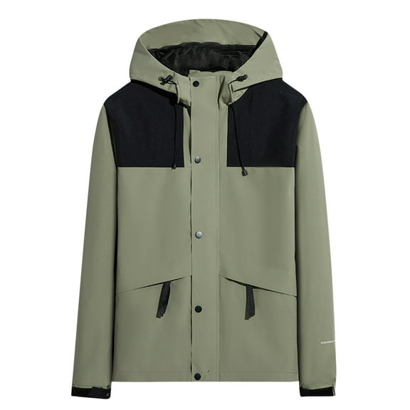 HAPIMO Women'S Mountain Ski Jacket Hoodie Windproof Snowboarding Jacket Hoodie Warm Winter Coat Raincoat Green XXXXXXL