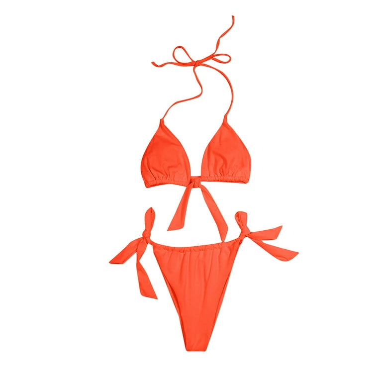 HAPIMO Women's Bikini Swimsuit Summer Seaside Clothes for Girls
