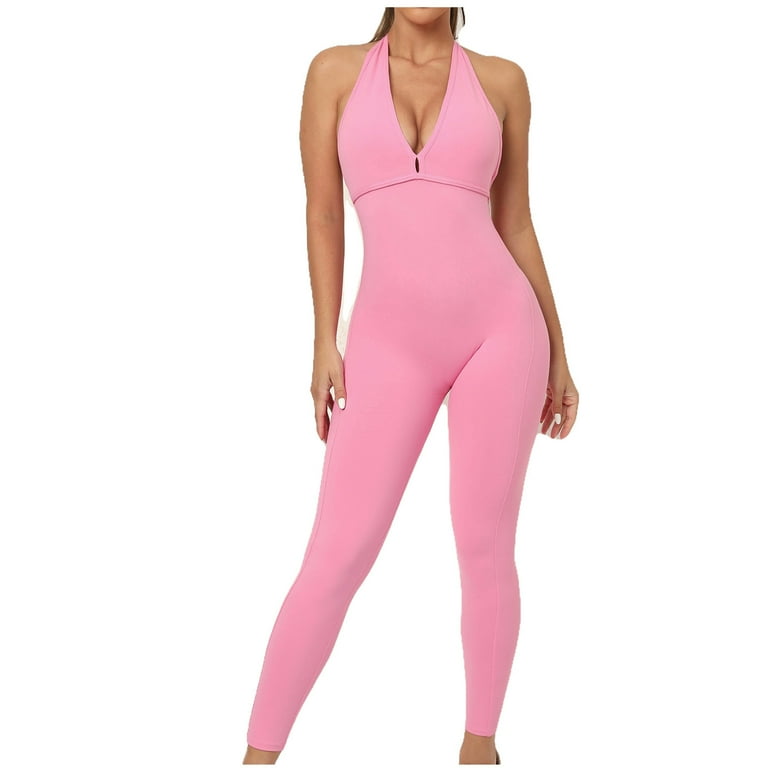 Elegant Solid Backless Halter Sleeveless Two Pieces Elegant Solid Backless Halter Sleeveless Two Pieces