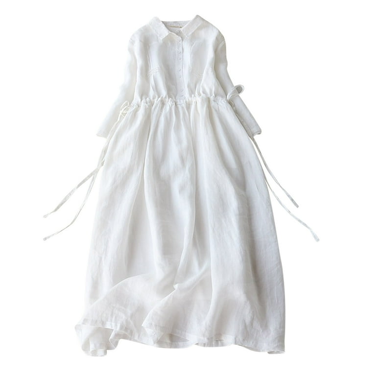 white cotton dresses Thierry Colson Milos Dress - Lace main image 1