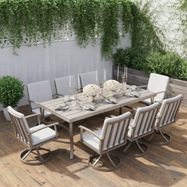 Hanover Monaco 5-Piece Rust-Free Aluminum Outdoor Patio Dining Set
