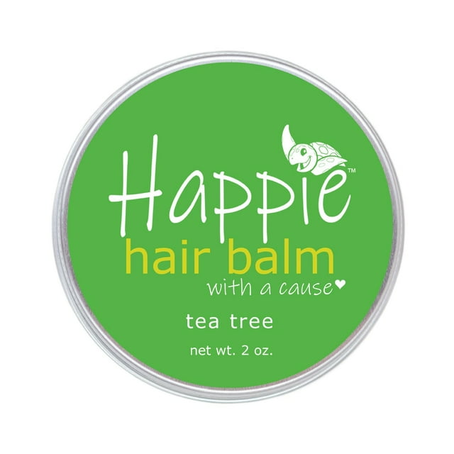 HAPPIE Organic Hair Pomade, Tea Tree, 2 oz.