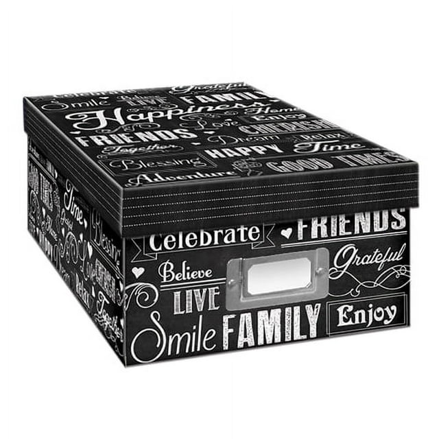 HAPPINESS Archival STORAGE Photo Box by Pioneer 4x6