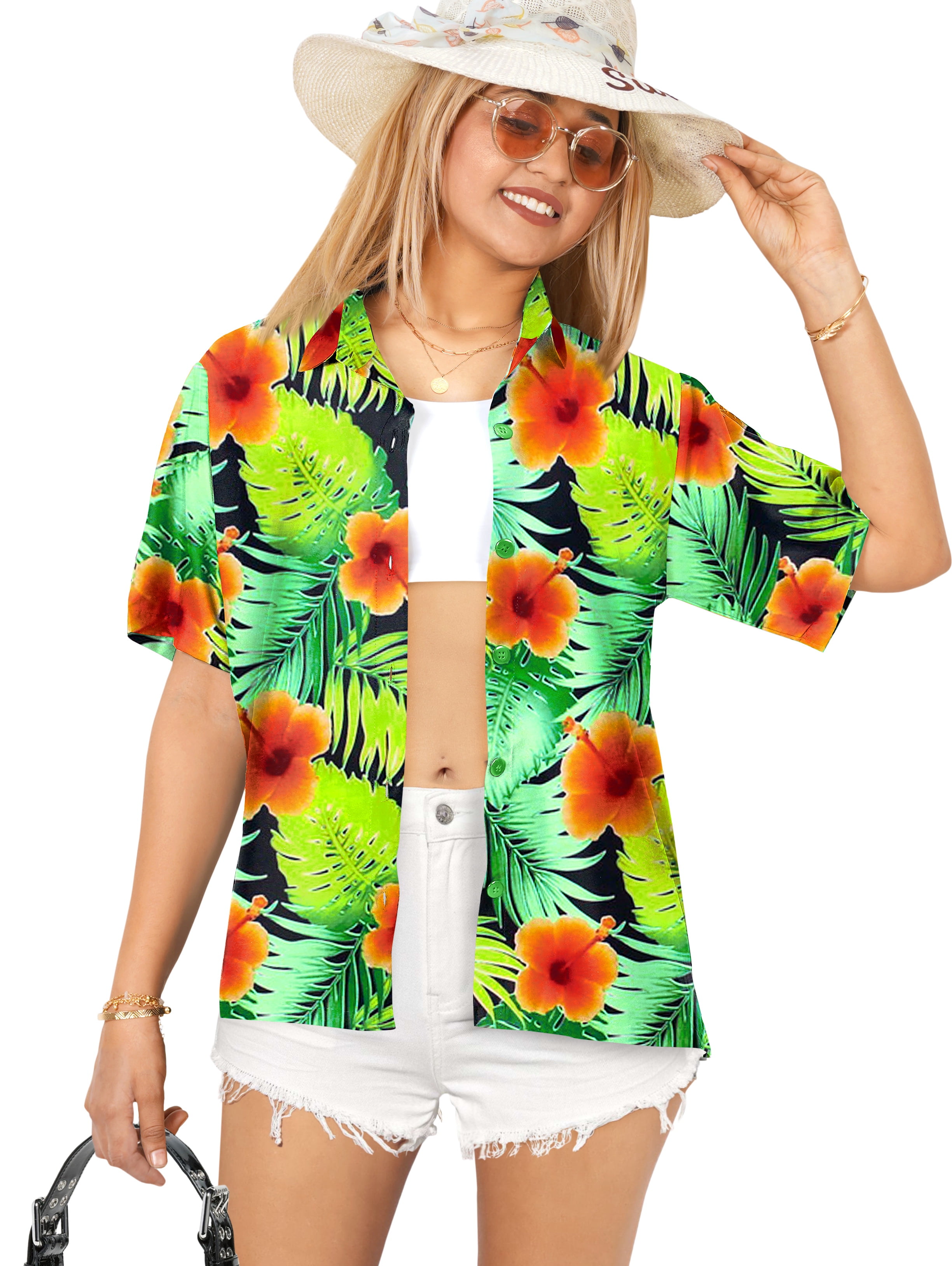 Ocean bloom half sleeves shirt main image 1
