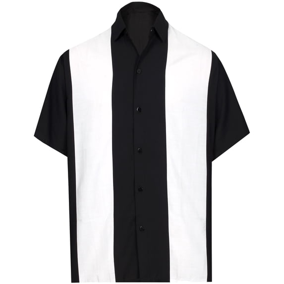 HAPPY BAY Men's Casual Summer Button Down Short Sleeve Untucked Beach Shirt With Pocket Oxford Solid Shirts for Men M Space Dye_AE28