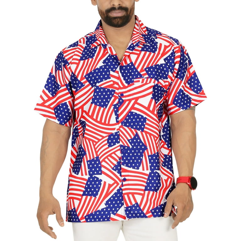 fourth of july button down shirt