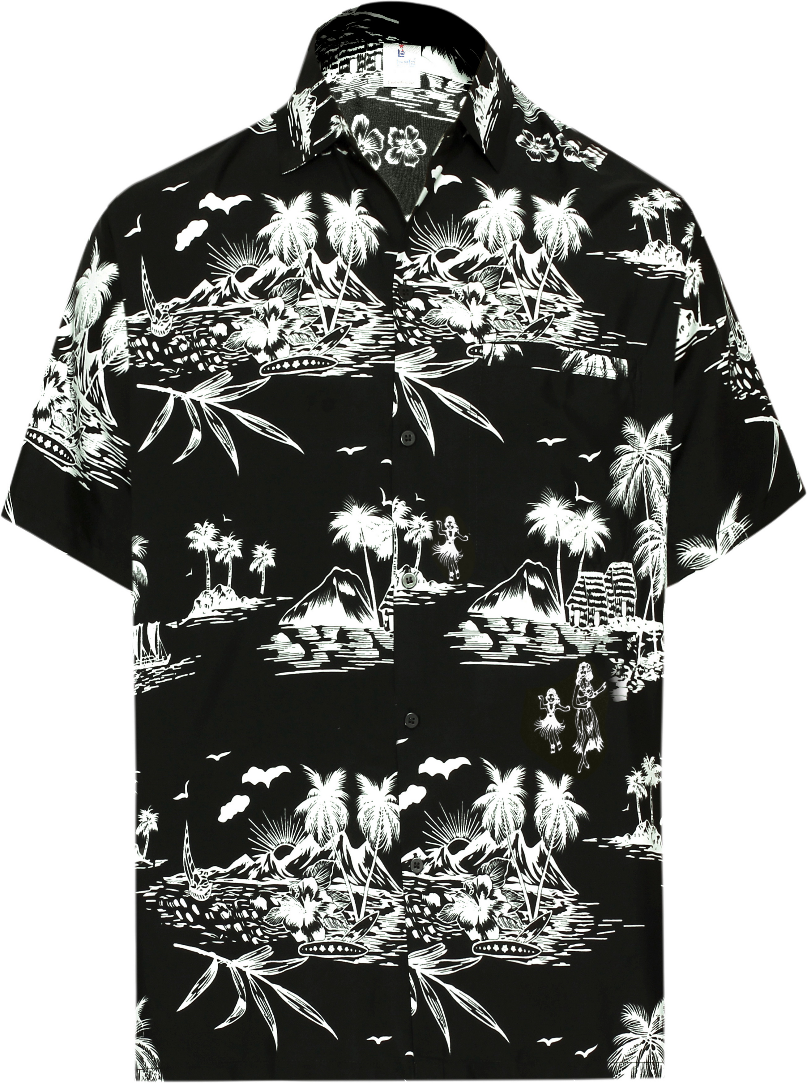 Shirts Men Hawaiian Casual  Button Shirts