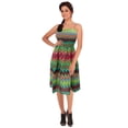 thumbnail image 1 of HAPPY BAY Women's A-line Tube Top Short Evening Dress One Size Multicolor_H176, 1 of 2