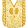 thumbnail image 1 of HAPPY BAY Women's Batik Caftan House Dashiki Dress Kaftan Loungewear Nightshirts for Women Sleepwear 2X-3X Mustard, Footwear, 1 of 6