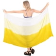 thumbnail image 1 of HAPPY BAY Women's Beach Wrap Bikini Swimwear Swim Cover up Skirt Bathing suit Summer Wraps Beachwear Sarong Coverups Swimsuits for Women One Size Ivory, Tie Dye, 1 of 4