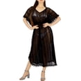 thumbnail image 1 of HAPPY BAY Women's Beachwear Casual Swimsuit Coverups for Women Summer Swim Beach Dress Cover ups for Swimwear Women Relaxed Parties Cover up S-M Black, Solid, 1 of 5