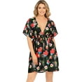 thumbnail image 1 of HAPPY BAY Women's Beachwear Halloween Dress Summer Swim Beach Cover ups for Swimwear Women Swimsuit Coverups for Women XL-XXL Jade, Valentine, 1 of 4