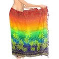 thumbnail image 1 of HAPPY BAY Women's Beachwear Sarong Coverups Bikini Skirt Swimsuit Swim Cover up Summer Wraps Swimwear Beach Wrap Skirts for Women One Size Green_AD106, 1 of 4