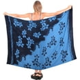 thumbnail image 1 of HAPPY BAY Women's Beachwear Sarong Coverups Bikini Wraps Skirt Swimsuit Swim Cover up Bathing suit Swimwear Beach Summer Wrap Skirts for Women One Size Coal, Floral, 1 of 4