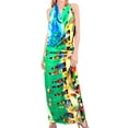 thumbnail image 1 of HAPPY BAY Women's Beachwear Summer Beach Bikini Wraps Sarong Swimwear Swim Cover up Wrap Skirt Swimsuit Pareo Coverups for Women One Size Aqua_AD273, 1 of 3