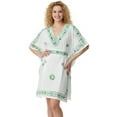 thumbnail image 1 of HAPPY BAY Women's Beachwear Summer Beach Dress Short Swimming Swimsuit Cover ups for Women L-XL White, Solid, 1 of 5
