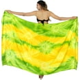 thumbnail image 1 of HAPPY BAY Women's Beachwear Summer Beach Wrap Bikini Wraps Swimwear Swim Cover up Skirt Bathing suit Swimsuit Sarong Coverups for Women One Size Yellow, Tie Dye, 1 of 5