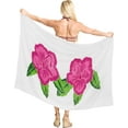 thumbnail image 1 of HAPPY BAY Women's Beachwear Summer Bikini Wraps Beach Bathing suit Wrap Sarong Swimwear Swim Cover up Skirt Swimsuit Pareo Coverups for Women One Size Cherry, Floral, 1 of 5