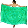 thumbnail image 1 of HAPPY BAY Women's Beachwear Summer Bikini Wraps Beach Wrap Coverups Sarong Skirt Bathing suit Swimsuit Swimwear Swim Cover up for Women One Size Fern, Stripes, 1 of 5