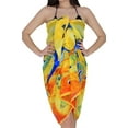 thumbnail image 1 of HAPPY BAY Women's Beachwear Summer Bikini Wraps Beach Wrap Swim Cover up Swimwear Skirt Bathing suit Swimsuit Sarong Coverups for Women One Size Yellow_L773, 1 of 2
