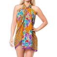 thumbnail image 1 of HAPPY BAY Women's Beachwear Summer Bikini Wraps Beach Wrap Swimwear Sarong Swim Cover up Skirt Swimsuit Pareo Coverups for Women One Size Honey, Floral, 1 of 5