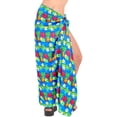 thumbnail image 1 of HAPPY BAY Women's Beachwear Summer Bikini Wraps Beach Wrap Swimwear Swim Cover up Skirt Bathing suit Swimsuit Sarong Coverups for Women One Size Lake, Tropical, 1 of 4
