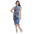 thumbnail image 1 of HAPPY BAY Women's Beachwear Summer Bikini Wraps Beach Wrap Swimwear Swim Cover up Skirt Swimsuit Sarong Coverups for Women One Size Blue, Flower, 1 of 4