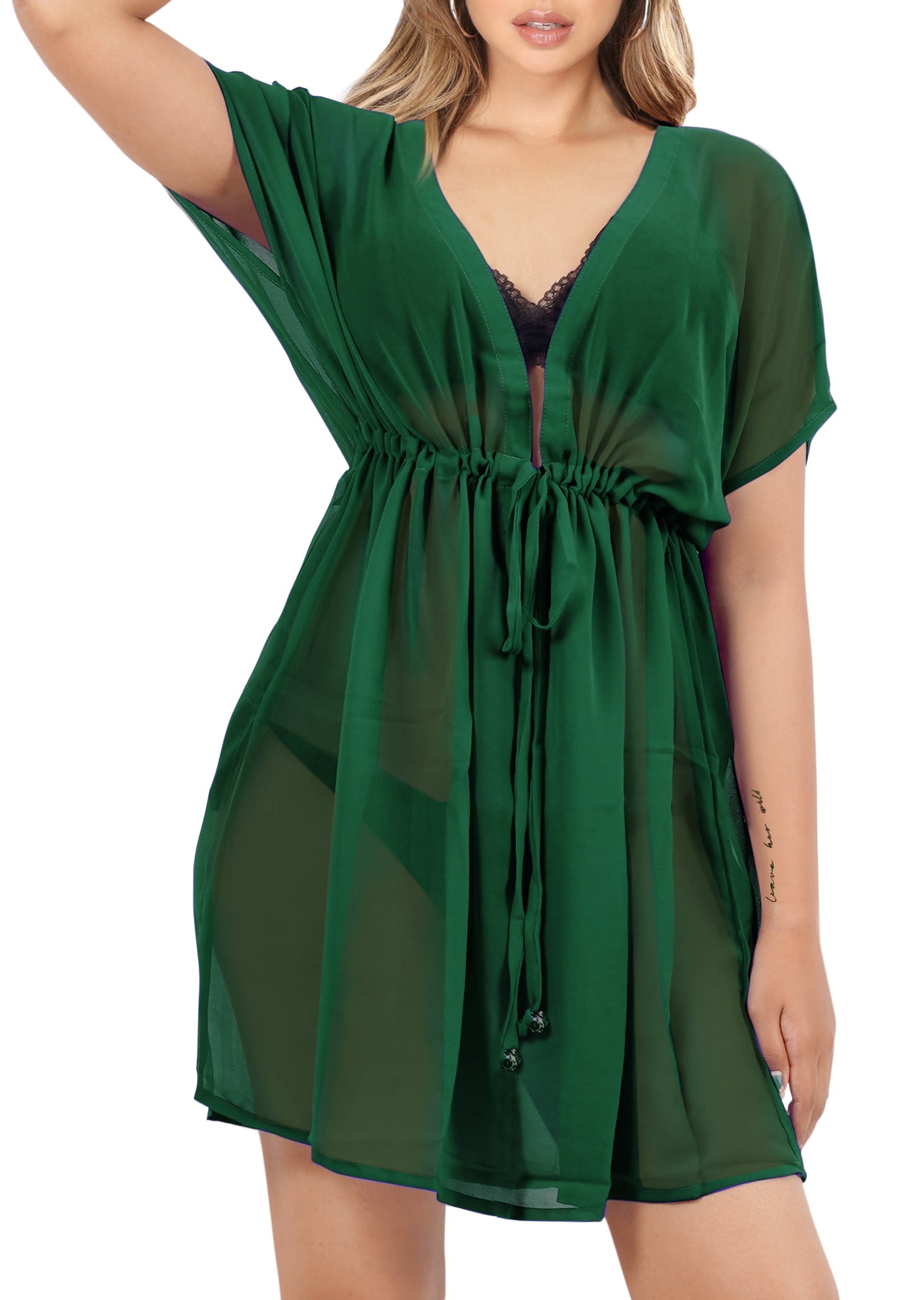 HAPPY BAY Women's Beachwear Summer Swim Beach Dress Cover ups for ...