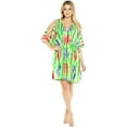 thumbnail image 1 of HAPPY BAY Women's Beachwear Summer Swim Beach Dress Cover ups for Swimwear Women Plus Size Fall Swimsuit Coverups for Women 2X-3X Shamrock, Tie Dye, 1 of 5