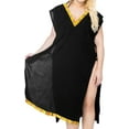 thumbnail image 1 of HAPPY BAY Women's Beachwear Swimsuit Coverups for Women Summer Swim Beach Cover ups for Swimwear Women Loose Bathing Suit Cover-up Dress Robe XL-XXL Obsidian, Solid, 1 of 4