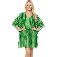 thumbnail image 1 of HAPPY BAY Women's Beachwear Swimsuit Coverups for Women Summer Swim Beach Cover ups for Swimwear Women Plus Size Bathing Suit Cover-up Dress 3X-4X Shamrock Green_AC958, 1 of 5