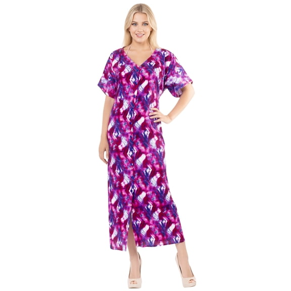 HAPPY BAY Women's Beachwear Swimsuit Coverups for Women Summer Swim Beach Dress Cover ups for Swimwear Women Button Down Shirts for Women L-XL Pink_AC660