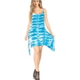 thumbnail image 1 of HAPPY BAY Women's Beachwear Swimsuit Coverups for Women Summer Swim Beach Cover ups for Swimwear Women Bathing Suit Spaghetti Dress 12-14 Aqua_AC187, 1 of 4
