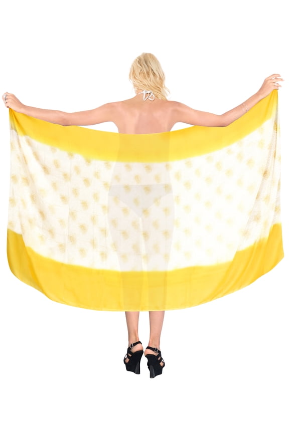 Women's Bikini Beach Wrap Cover up Swimwear Bathing suit Summer Wraps Swimsuit Sarong Skirts for Women One Size Honey, Stripes