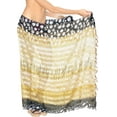 thumbnail image 1 of HAPPY BAY Women's Bikini Beachwear Sarong Coverups Swimsuit Swim Cover up Summer Wraps Skirt Swimwear Beach Wrap Skirts for Women One Size Tan, Stripes, 1 of 4